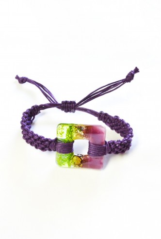 Macrame Square Bracelet Macrame Square Bracelet