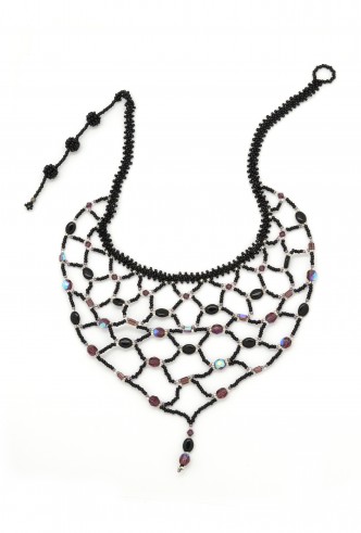 Bead Web Necklace