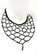 Bead Web Necklace
