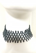 Swarovski Net Choker
