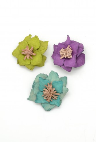 Small Flower Pins (Set of 3)