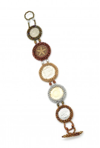 World Coin Bracelet World Coin Bracelet