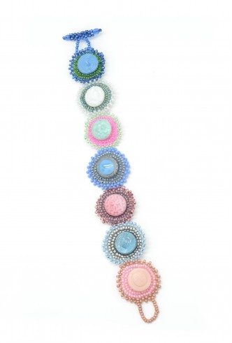 Seven Button Bracelet Seven Button Bracelet