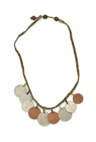 Coin Charm Necklace