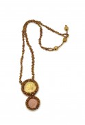 Double Coin Necklace