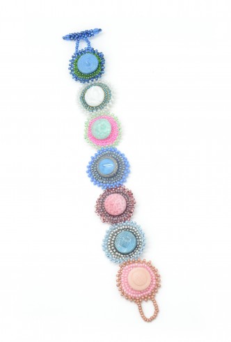 Seven Button Bracelet Seven Button Bracelet